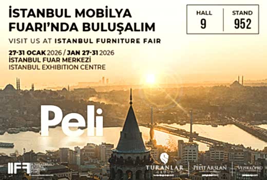 Peli, İstanbul Mobilya Fuarı 2026’da Yerini Aldı
