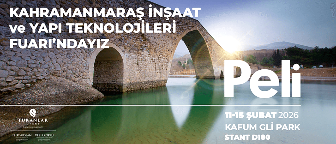 Kahramanmaraş İnşaat Fuarı 2026’dayız!